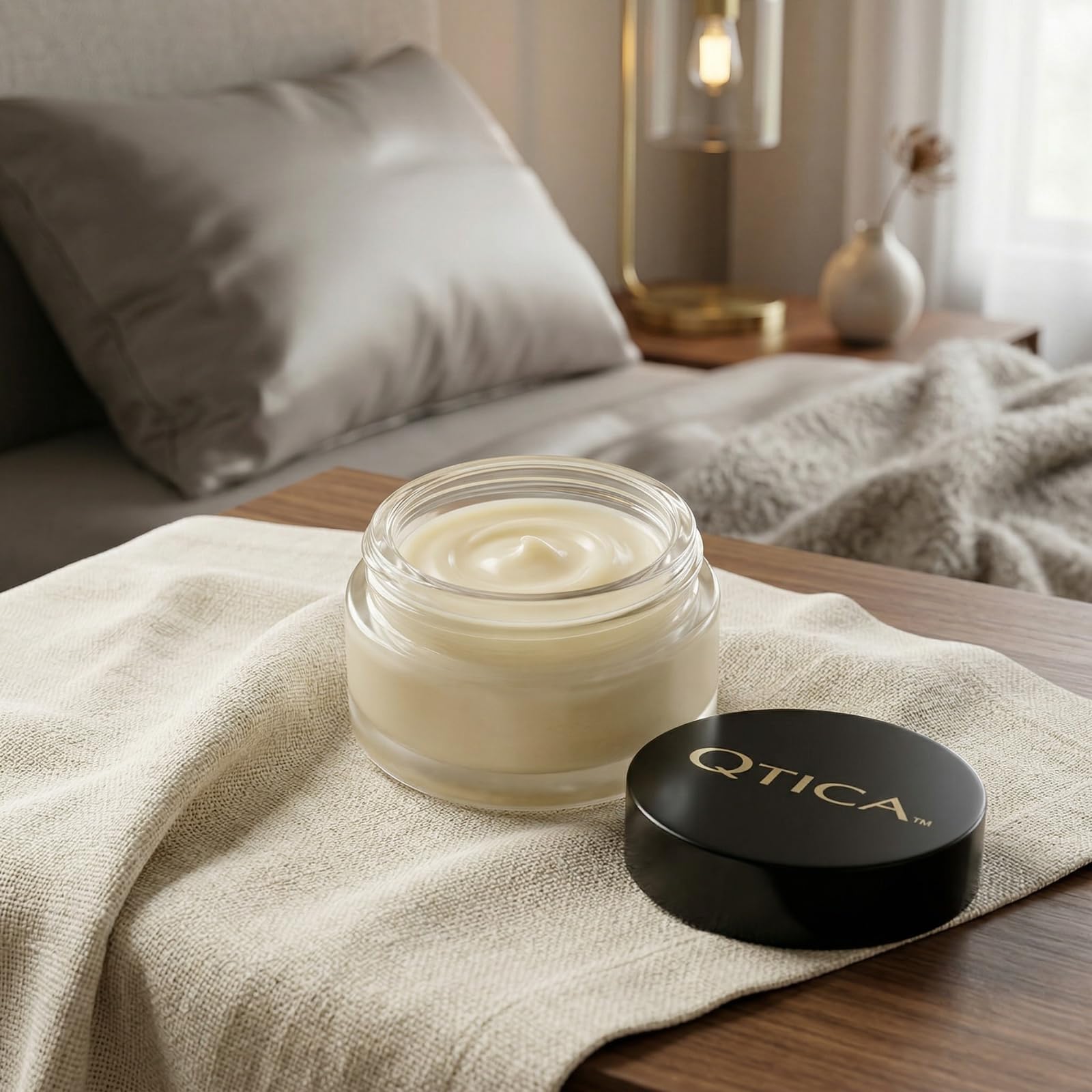 Qtica Intense Cuticle Repair Balm applied to cuticles