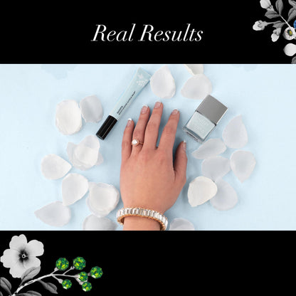 Applying Butter London cuticle balm on nail bed