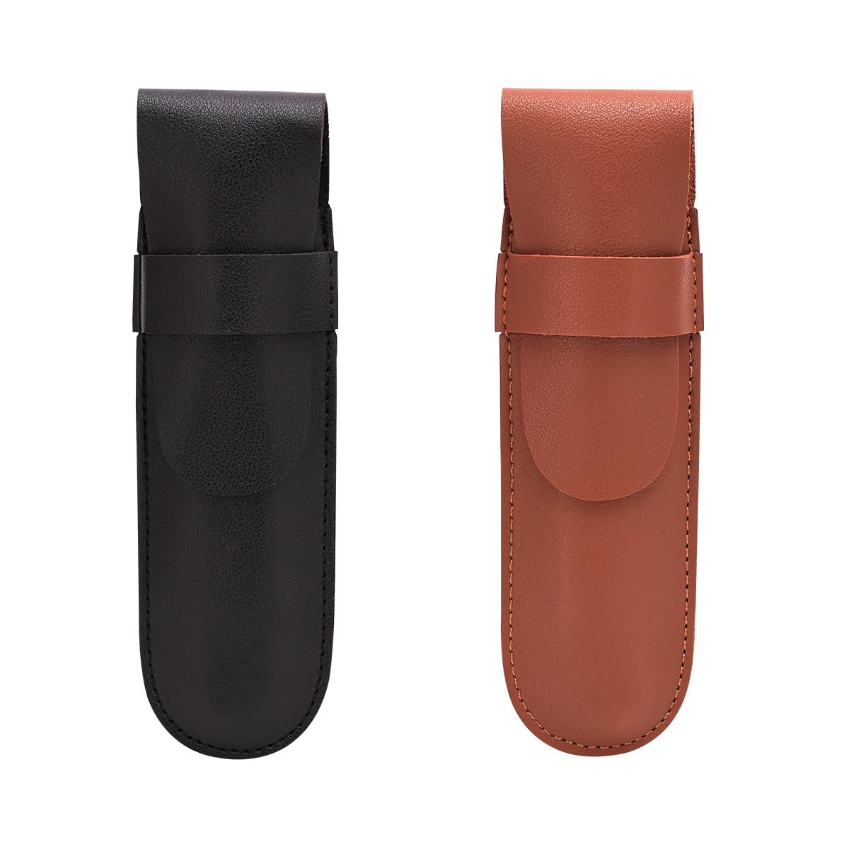 TorSor protective pouch for manual barber shavers with secure flap closure