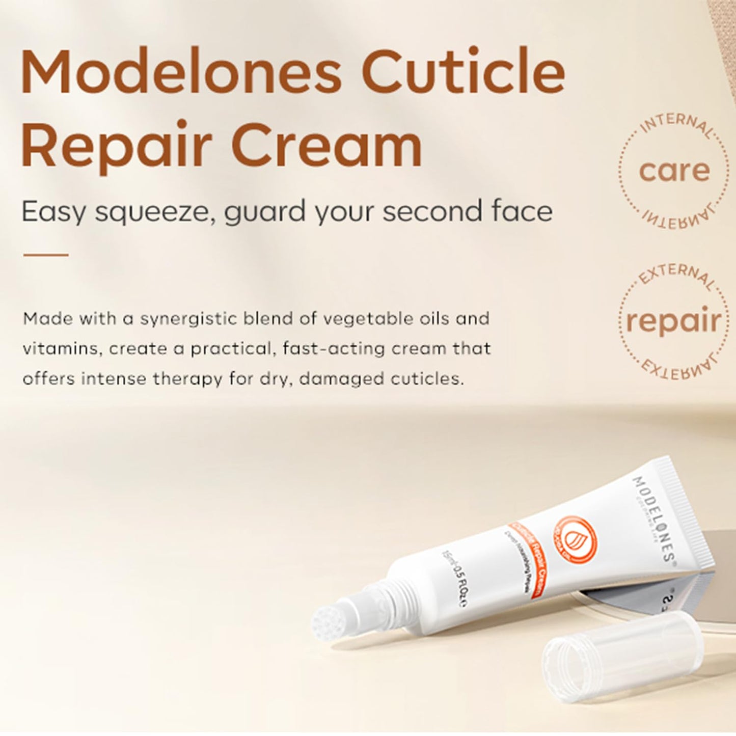 Modelones nail care set with jojoba oil and vitamin E