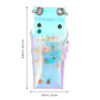 Beaupretty holographic tool bag side angle
