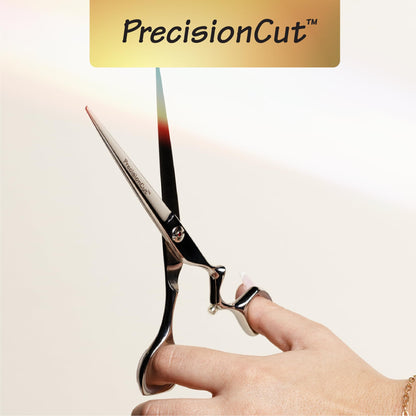 Six piece professional salon hair cutting kit by Olivia Garden.