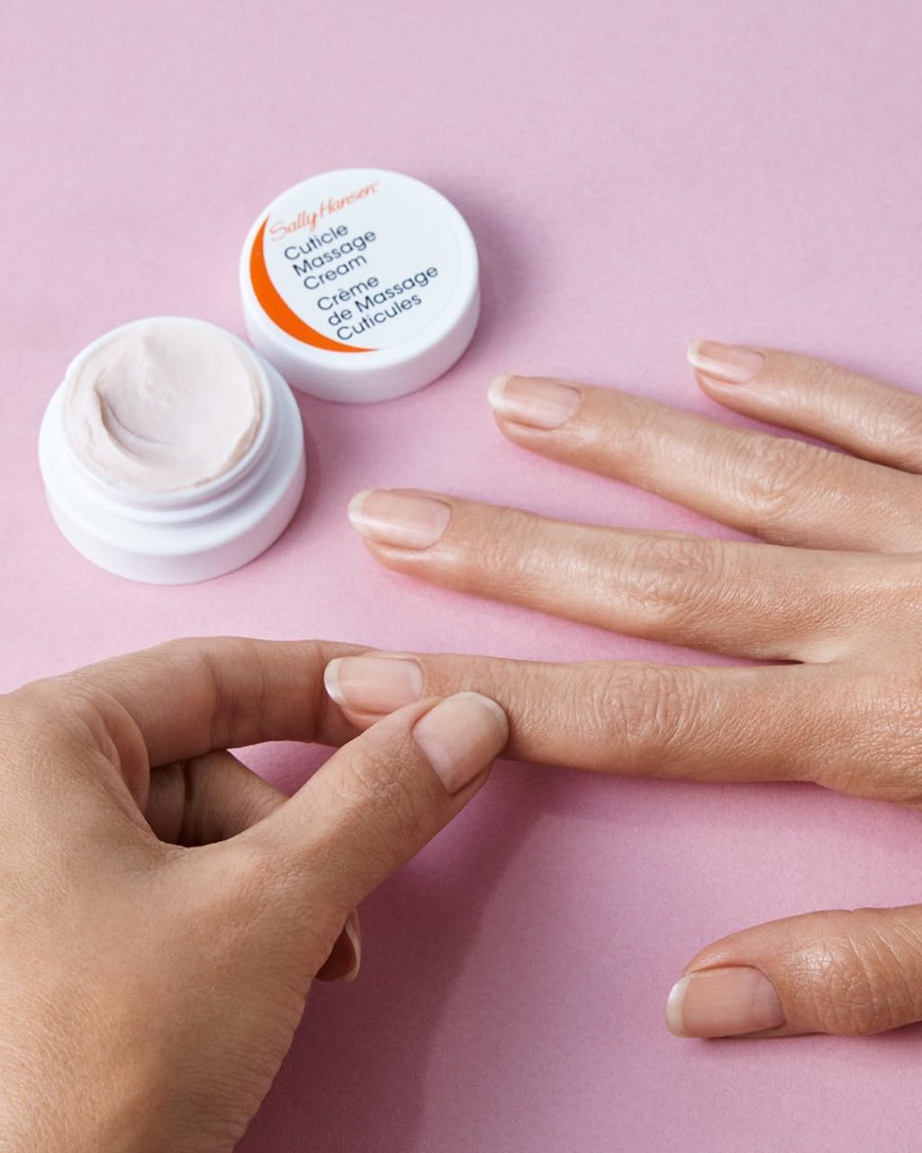 Nourishing cuticle massage cream for nail health