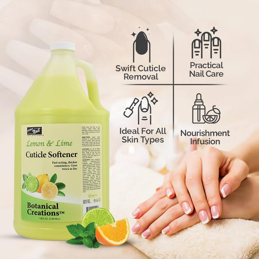 Pro Nail professional cuticle softener gallon container