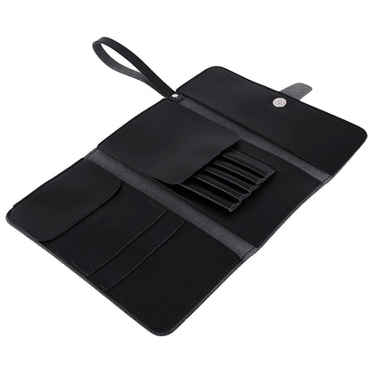 ZJchao salon shear and comb holder bag fully loaded with professional hairdressing equipment.