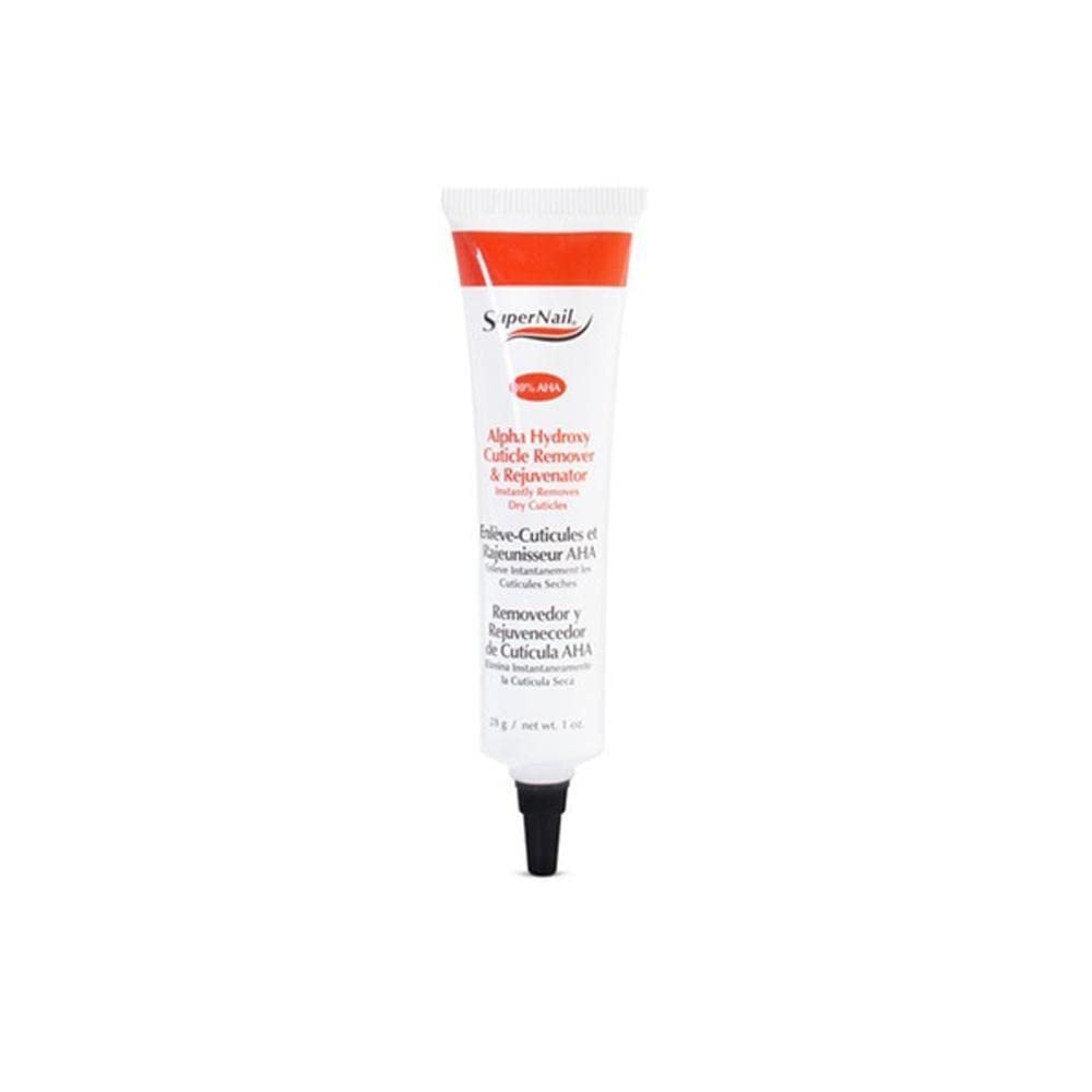 Super Nail AHA Cuticle Remover and Rejuvenator liquid application demonstration