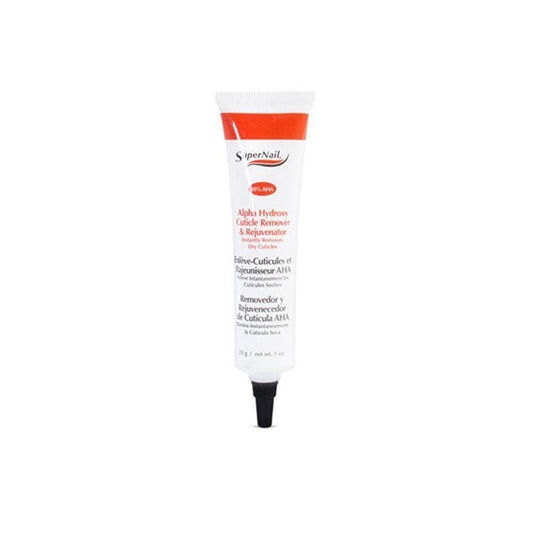 Super Nail AHA Cuticle Remover and Rejuvenator liquid application demonstration
