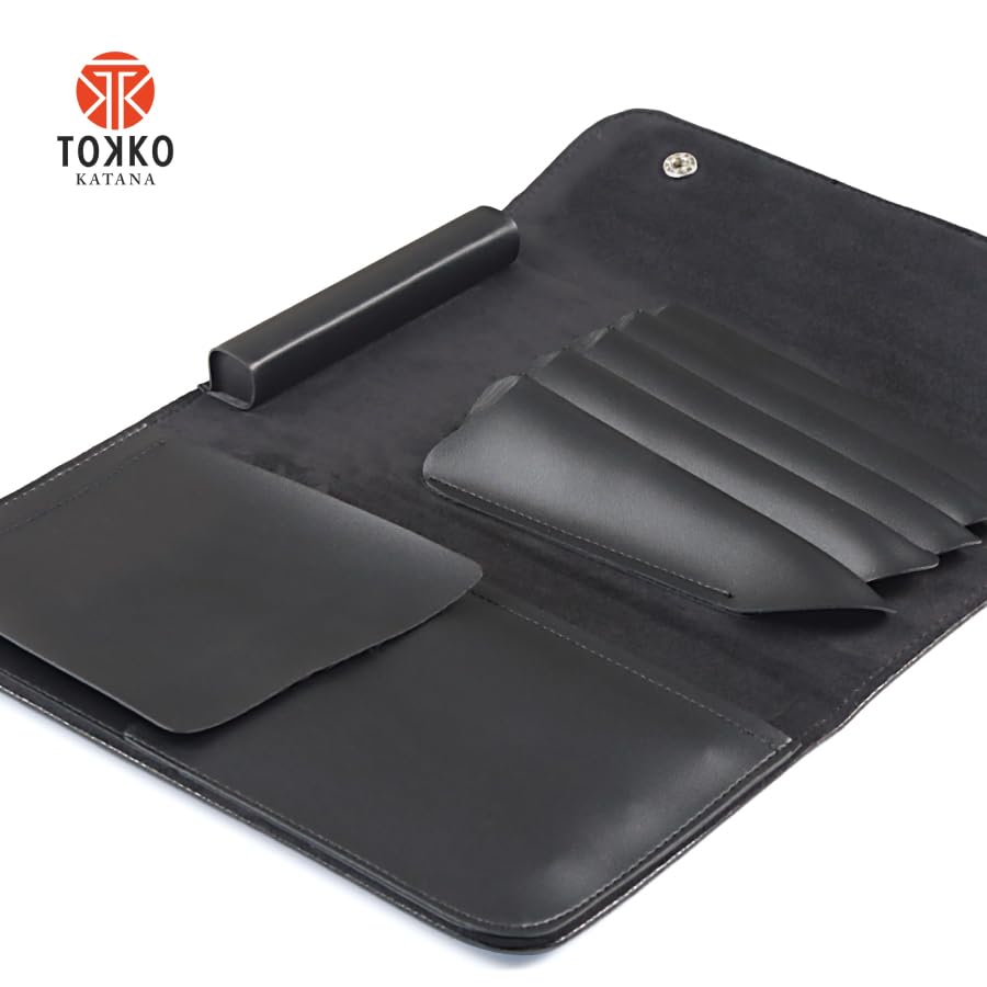 Side profile of the slim travel case demonstrating its space saving folding mechanism for salon workstations.