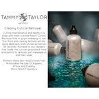 Tammy Taylor 4 fluid ounce professional cuticle treatment packaging