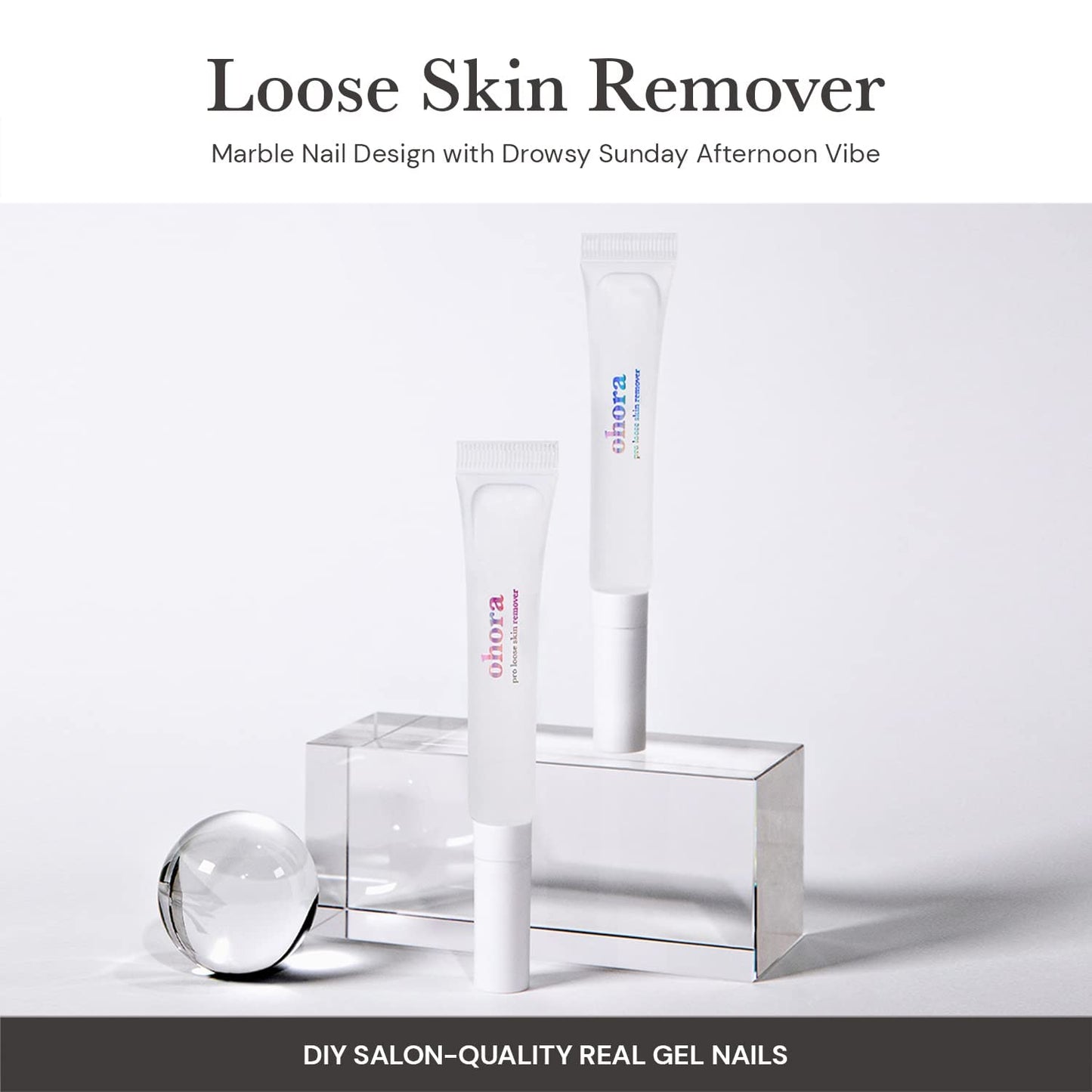Ohora Pro Loose Skin Remover tube with applicator tip