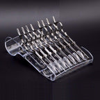 Mollensiuer portable salon scissors organizer box packaging and overall design