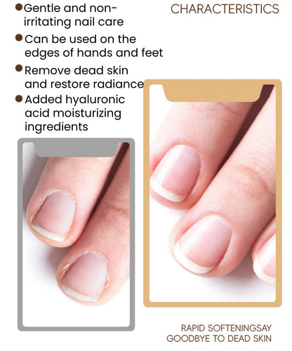 Hyaluronic acid benefits infographic for New Cover nail spray