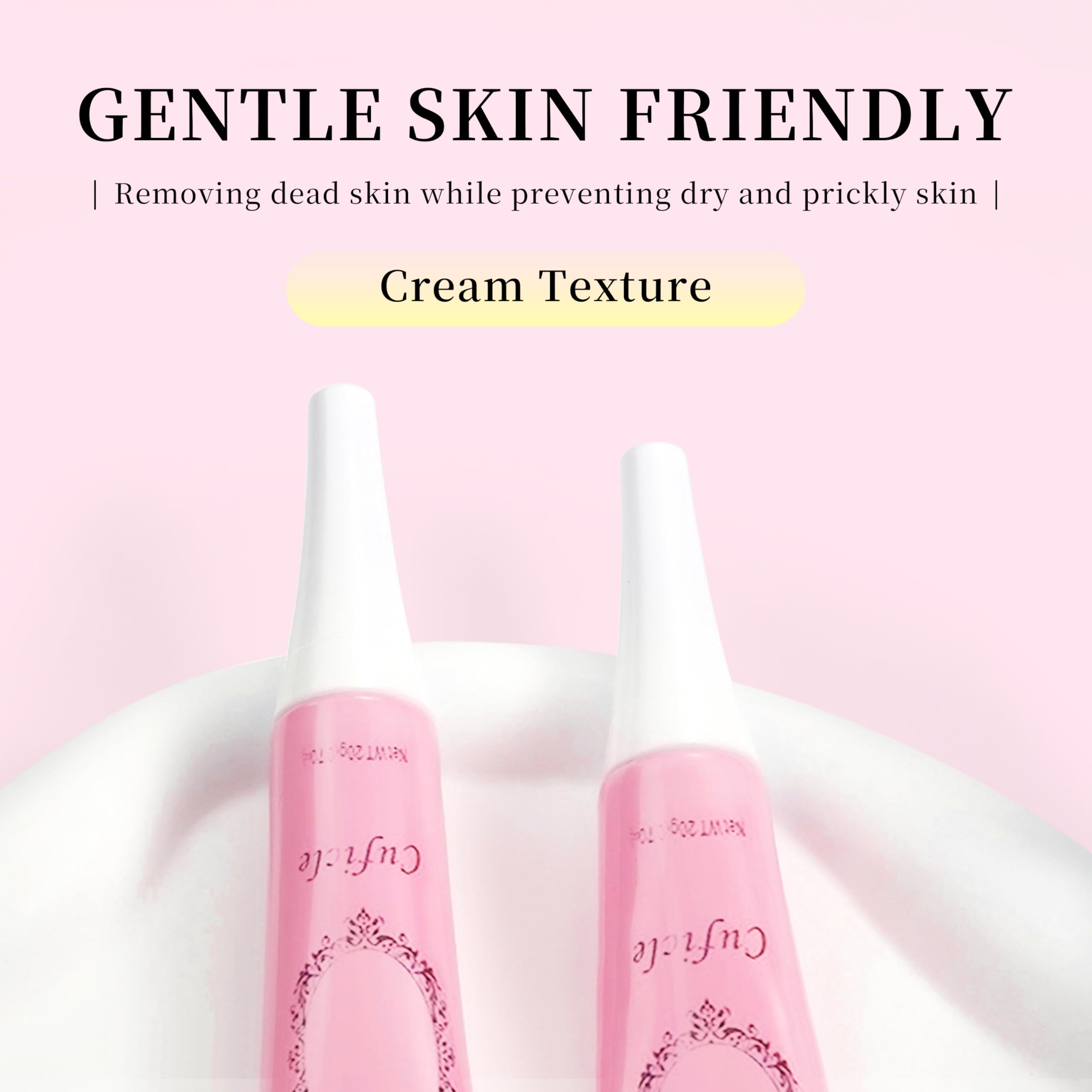 Close up of Sullmar cuticle remover pen brush applicator