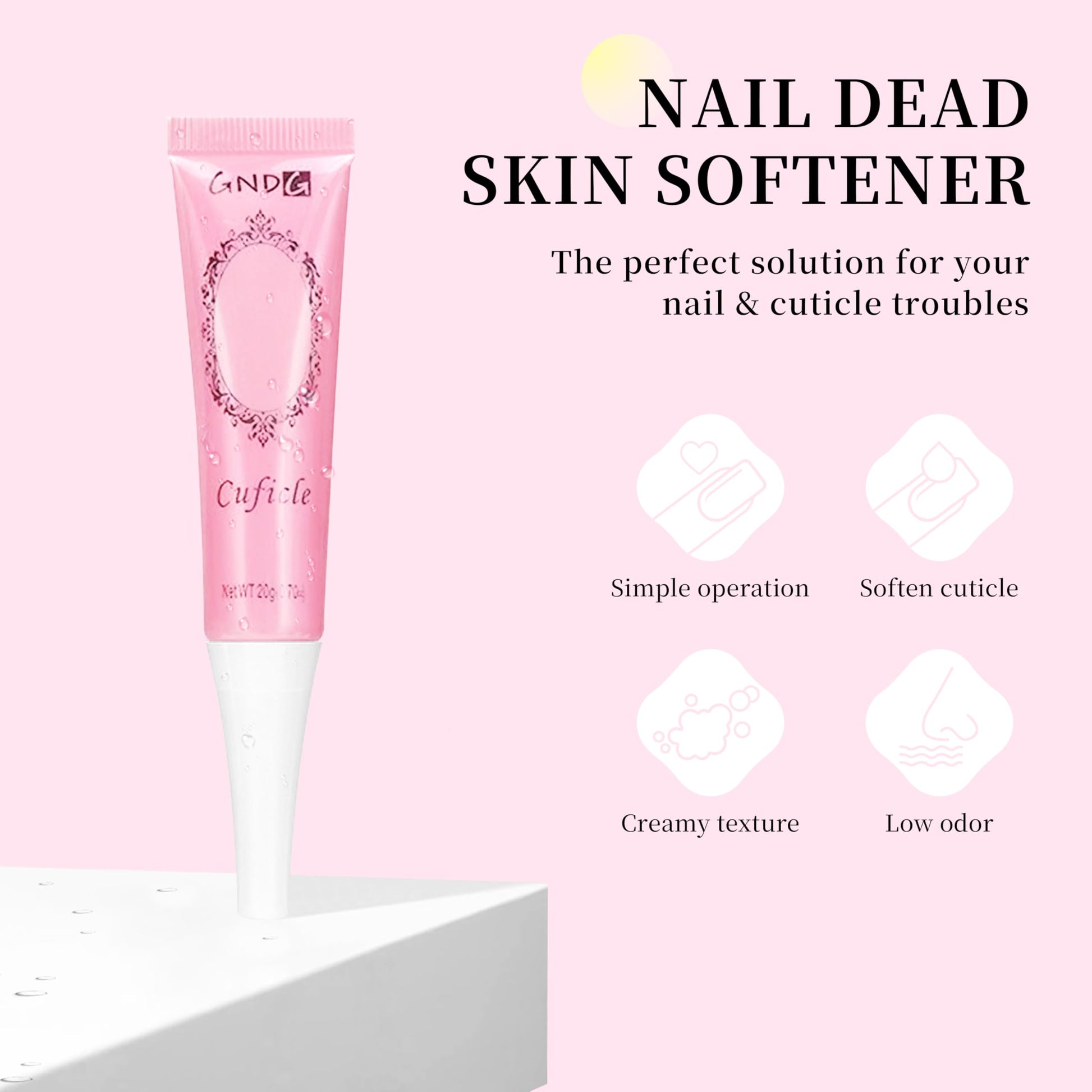 Using Sullmar cuticle remover liquid pen on fingernails