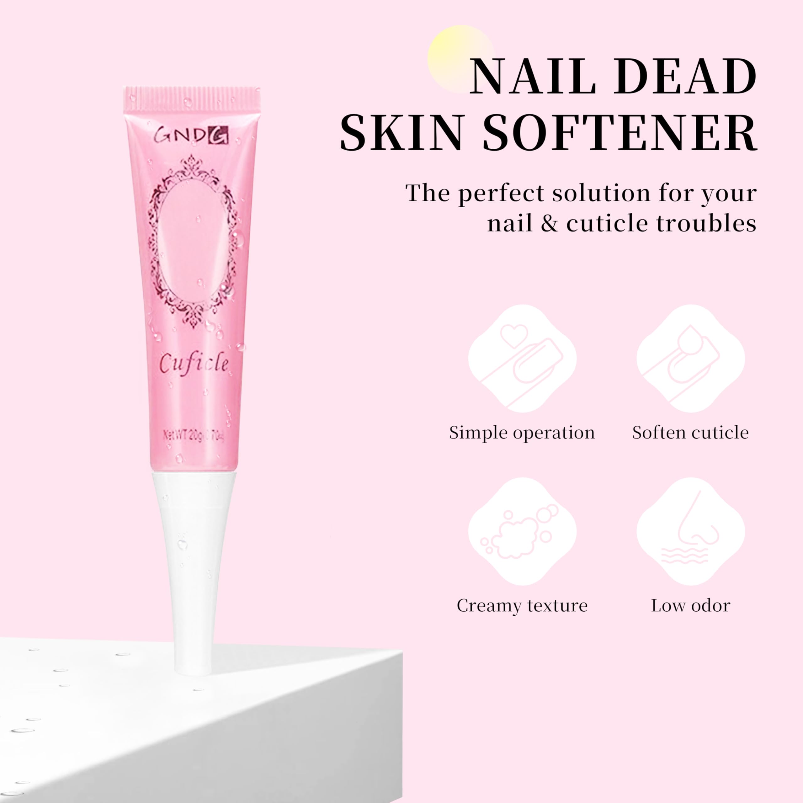 Using Sullmar cuticle remover liquid pen on fingernails
