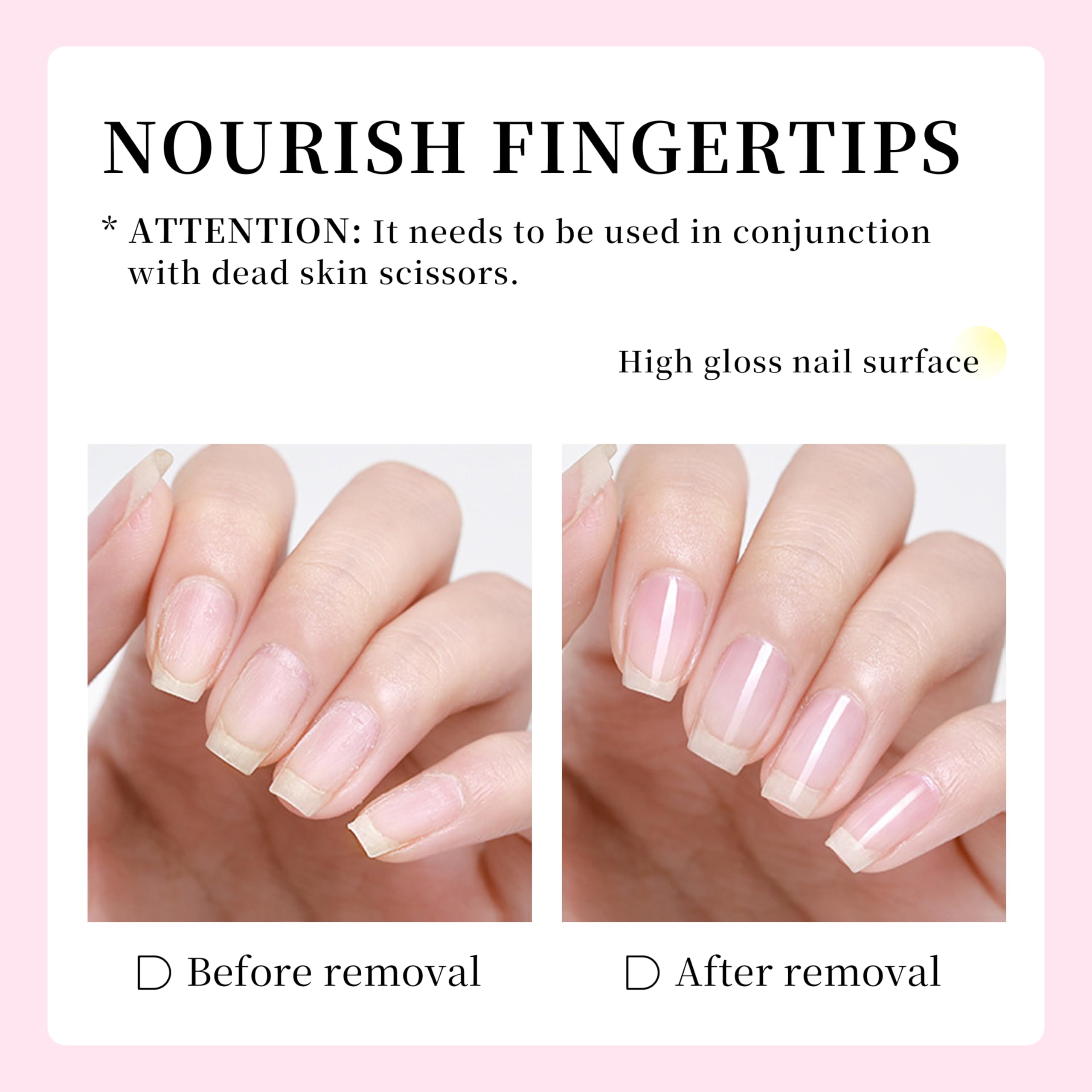 Sullmar plant based cuticle care solution features