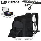 NADAENMF hairstylist case filled with clippers and salon supplies