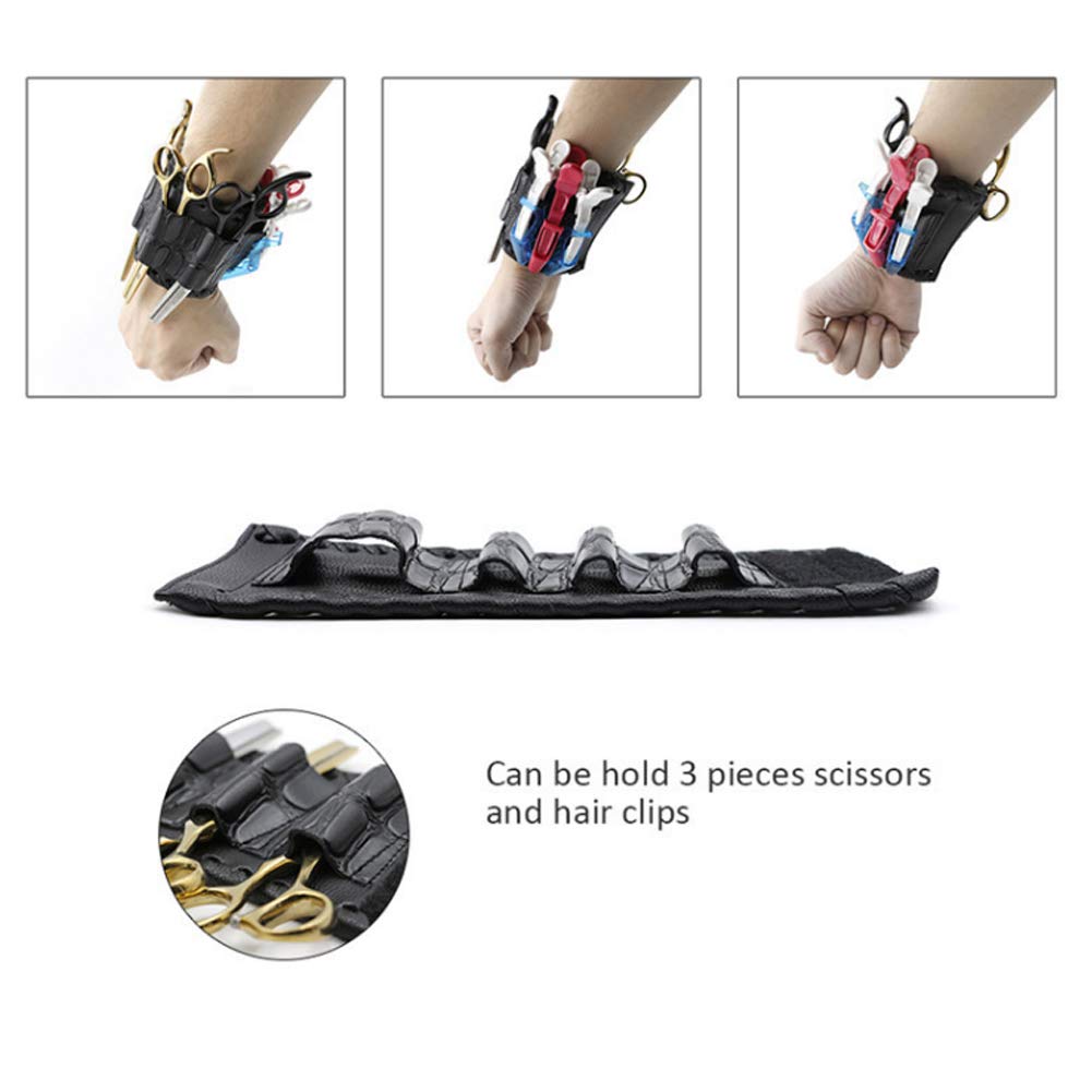 ZJchao professional barber shears holder with adjustable straps
