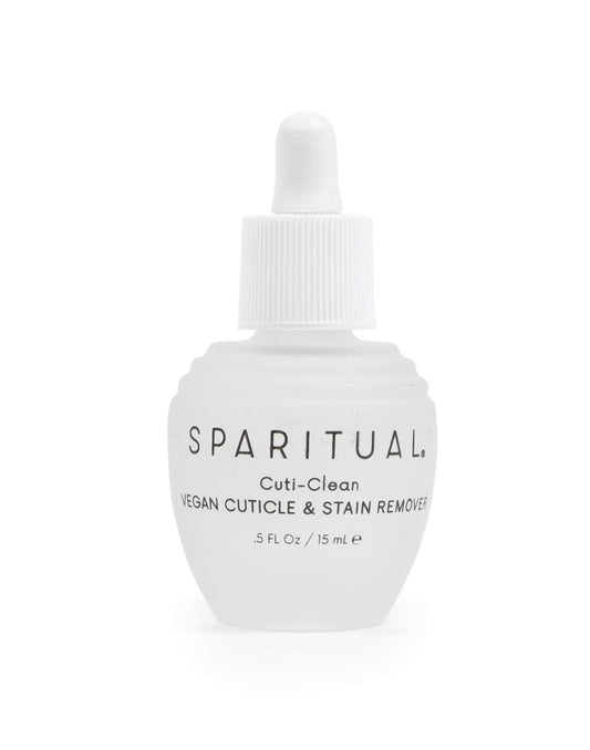 SpaRitual 15ml cuticle remover bottle with dropper cap