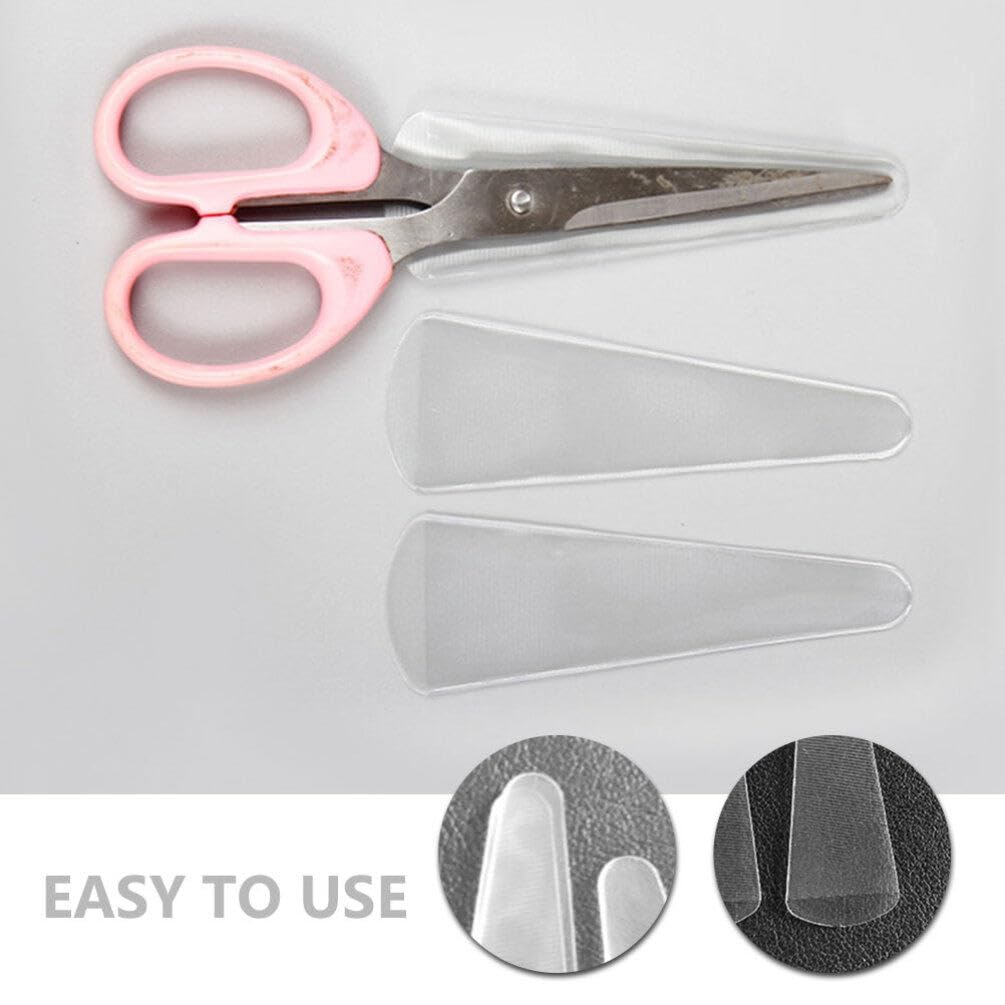 Alipis premium clear scissor tip guards preventing accidental cuts and keeping salon tools organized in drawers