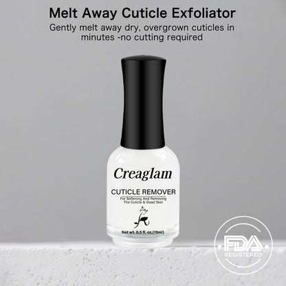 Creaglam 0.5 fluid ounce cuticle remover bottle
