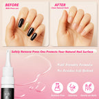 Exsivia nail glue remover pen cuticle pusher tip feature