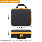 Aenllosi organizer case top view with smooth zipper