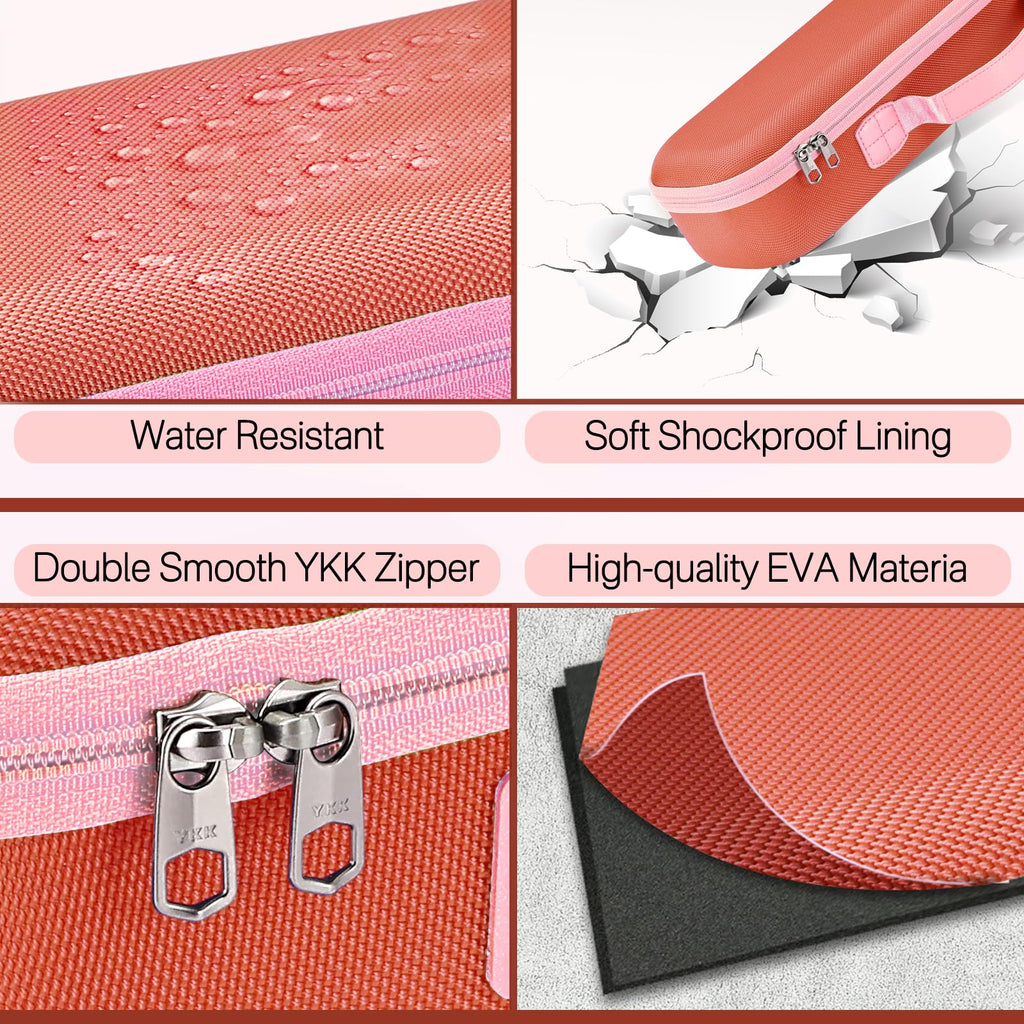 RAIACE protective case zipper and handle detail