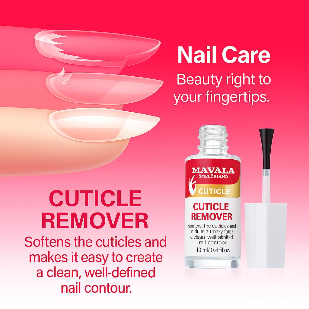 Mavala Cuticle Remover liquid consistency demonstration