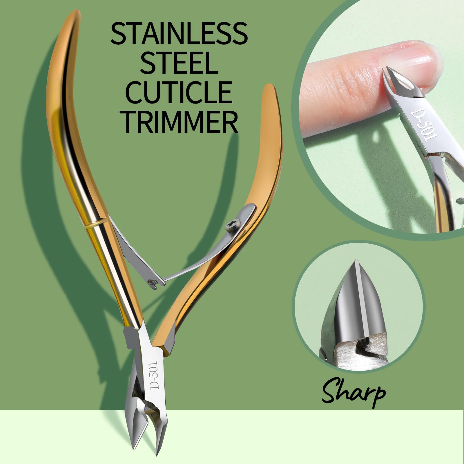 Teenitor nail file and buffer set for professional nail care