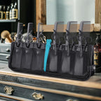 Amotpo waterproof PU leather scissor case texture