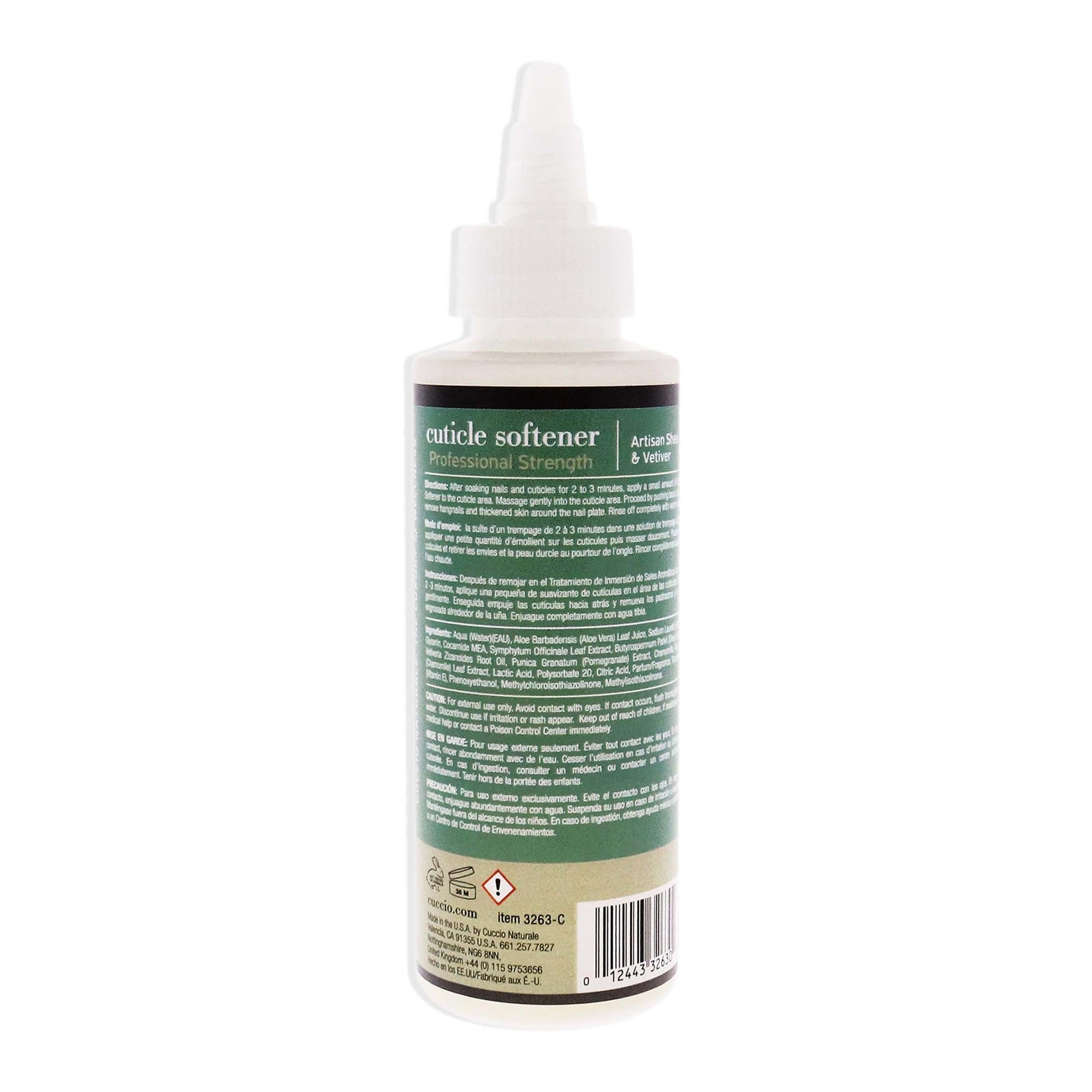 Cuccio Naturale professional strength cuticle treatment cream bottle
