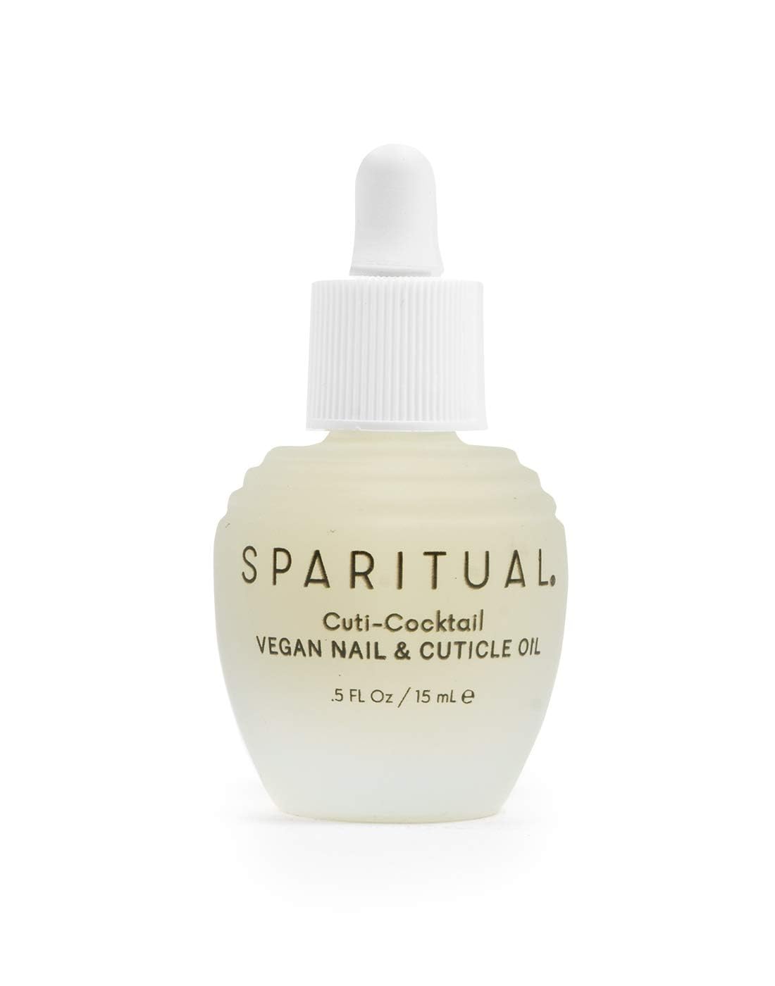 SpaRitual Apple Cuti-Cocktail vegan cuticle oil dropper application