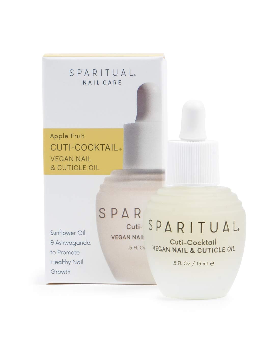 SpaRitual Apple Cuti-Cocktail nail treatment bottle packaging