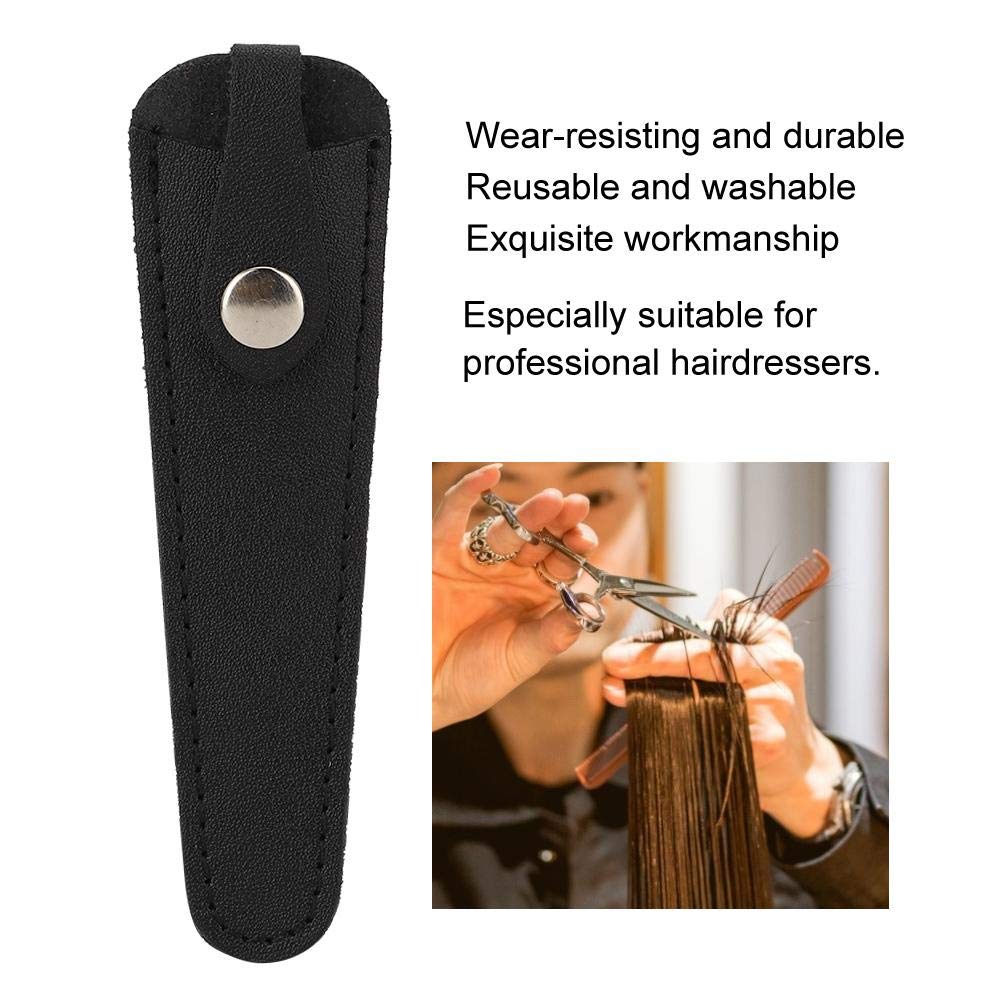Rotekt1740 compact leather hair shear holster case displaying sleek lightweight design for stylists