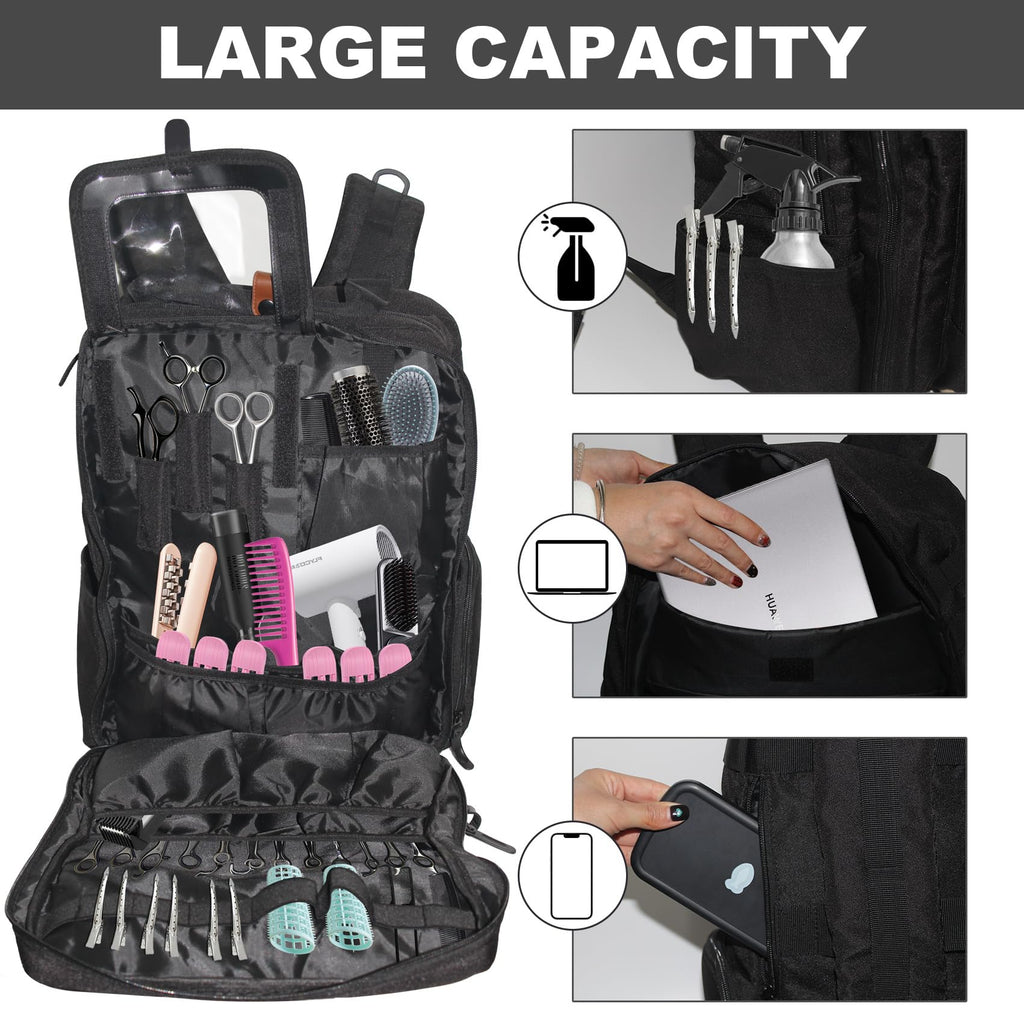 NADAENMF professional clipper bag laptop sleeve detail