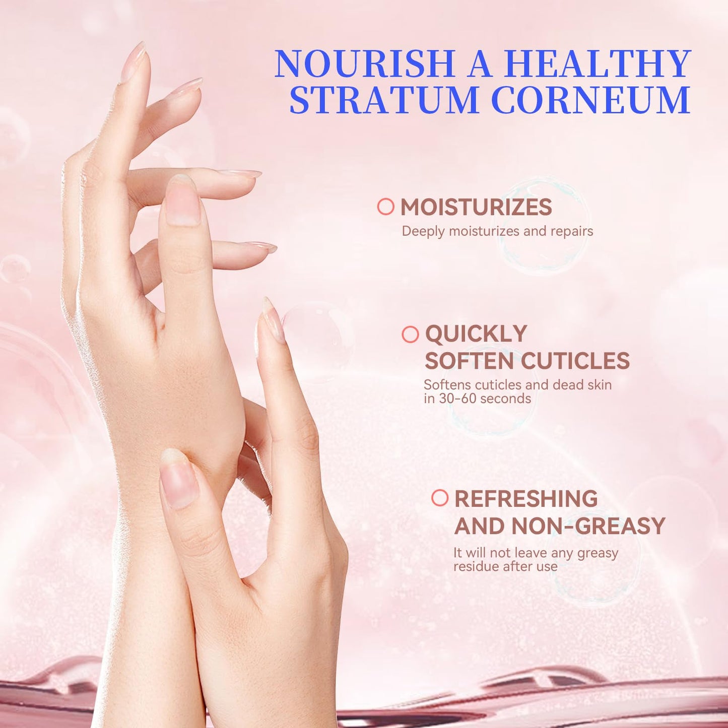 Sassytip rapid nail softener gel for manicure prep