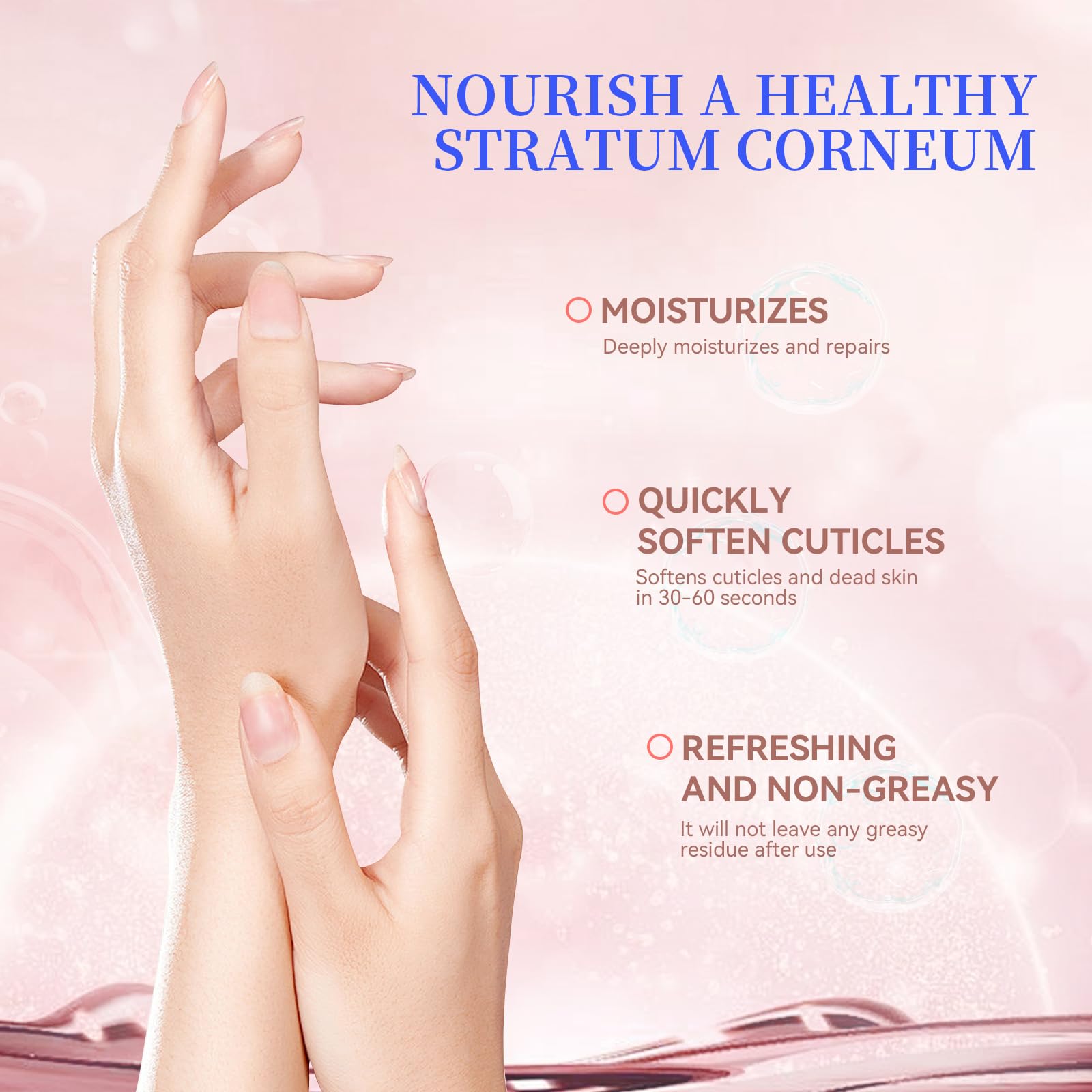 Sassytip rapid nail softener gel for manicure prep