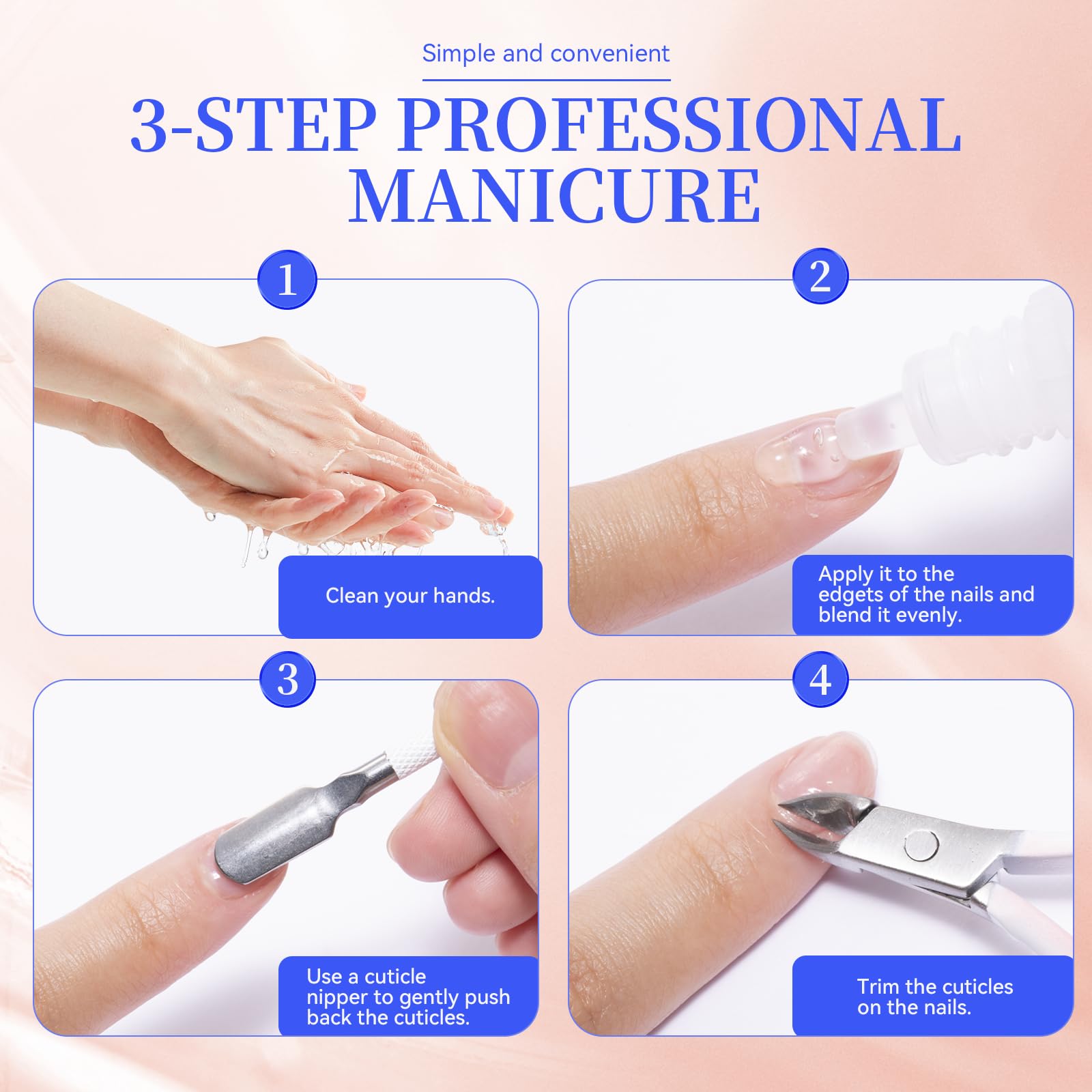 Close up of Sassytip cuticle remover gel texture