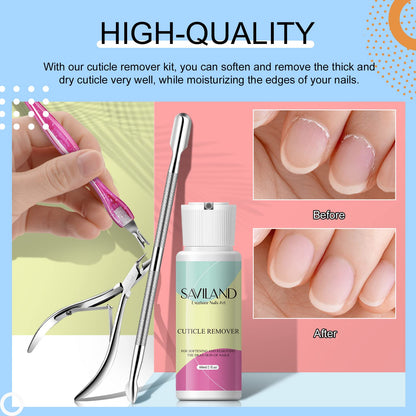 Saviland nail care kit packaging contents