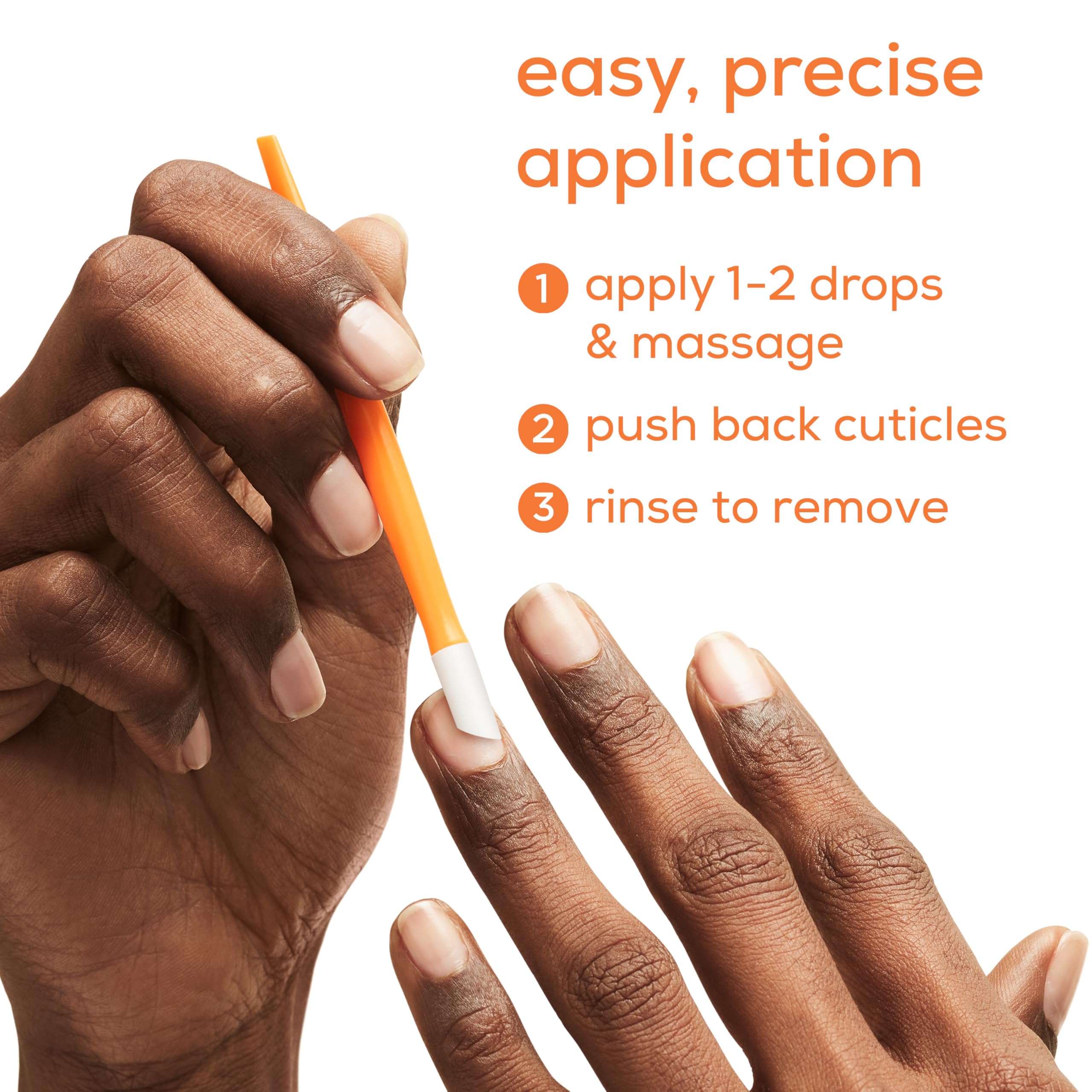 Close up of Essie Ready Prep Go gel formula application
