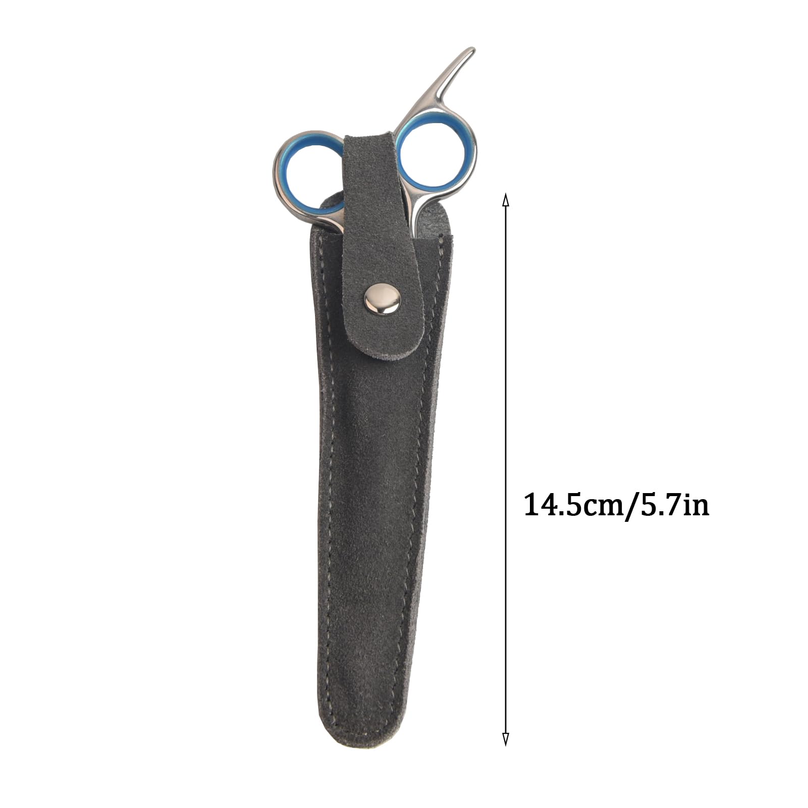 LAKE OF FIRE shockproof barber tool holder showing high-end hardware fasteners and compact dimensions
