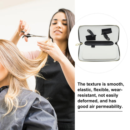 VOCOSTE barber shears storage pouch showing flexible and wear resistant back material