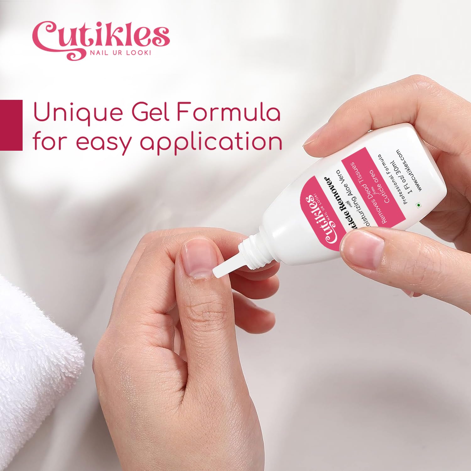 Cutikles 30 milliliter cuticle remover gel packaging
