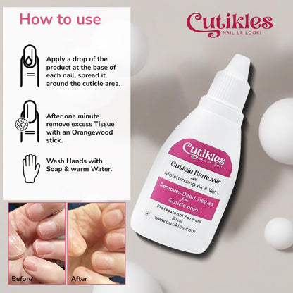 Close up of Cutikles professional nail care gel formula