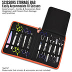 Shears Professional leather scissor case lifestyle angle