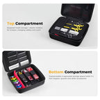 ProCase clipper travel bag holding multiple cordless hair trimmers and guards