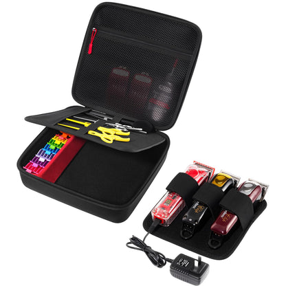 ProCase portable razor guard holder case zipped shut illustrating the sleek compact profile for suitcase travel