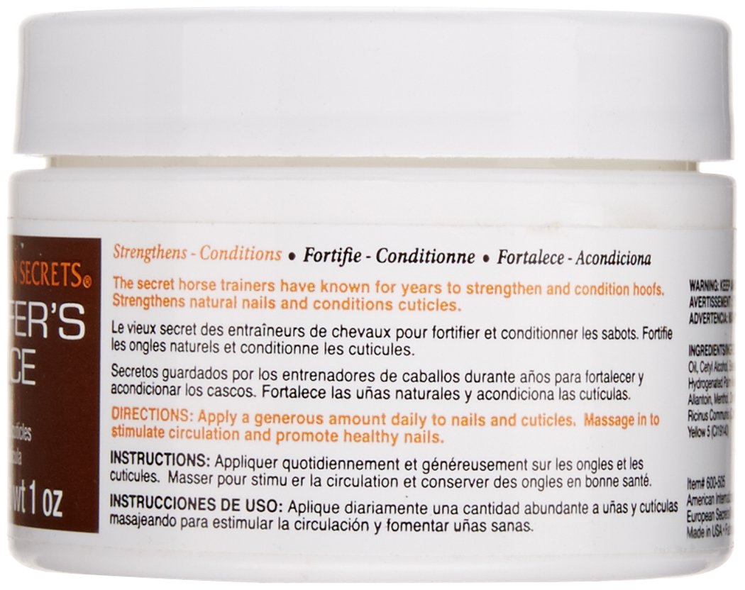Super Nail Hoofer's Choice 1 Ounce jar for professional nail care
