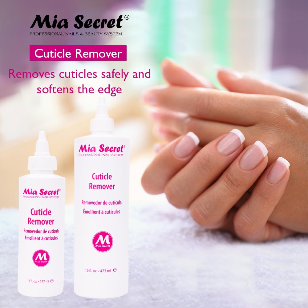 Mia Secret professional cuticle remover bottle detail